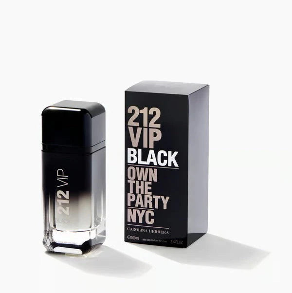 212 VIP Black 100ml Carolina Herrera– Exclusividad y Poder en Cada Gota